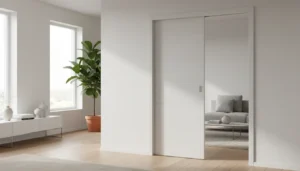Uși glisante albe: avantaje, limitări și utilizări moderne în locuință